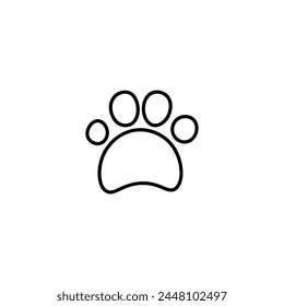 hand drawn animal footprints on the ground
