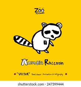 Hand drawn animal illustration - vector