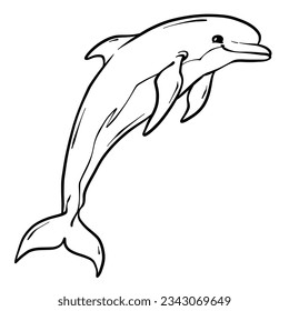 hand drawn animal sketch illustration. animals for coloring book. Animal Outline. vector illustration for children. Cute cartoon characters. Farm, forest and jungle animals. animals line art.