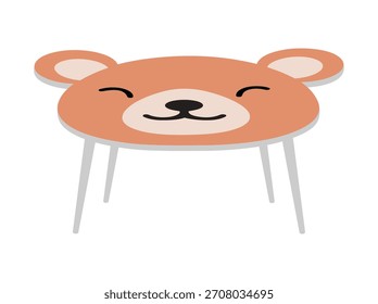 Hand Drawn Animal Study Desk