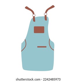 hand drawn Aprons barista illustration 