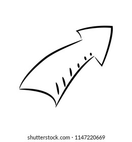 hand drawn arrow