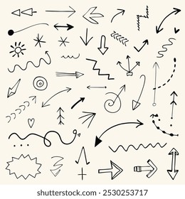 Hand drawn Arrow Collection for Creative Design Projects