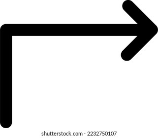 Handgezeichnete Pfeildoodle-Vektorgrafik