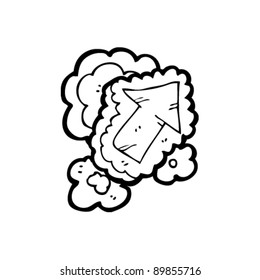 hand drawn arrow icon