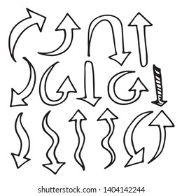 Hand drawn Arrow icon design