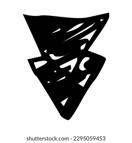 hand drawn arrow mark icons element