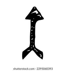 hand drawn arrow mark icons element