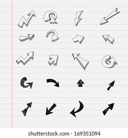 Hand Drawn Arrow Sketches