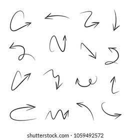 hand drawn arrows