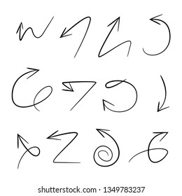 hand drawn arrows