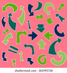 Hand drawn Arrows