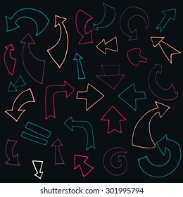 Hand drawn Arrows