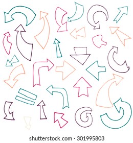 Hand drawn Arrows