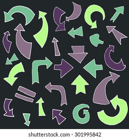 Hand drawn Arrows