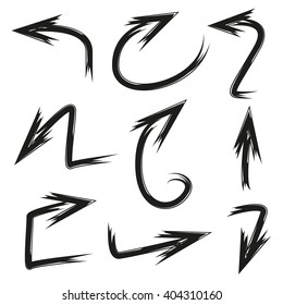 hand drawn arrows