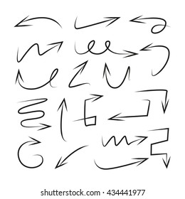 hand drawn arrows