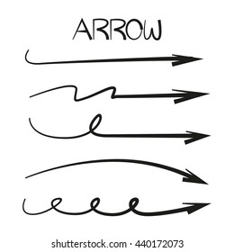 hand drawn arrows