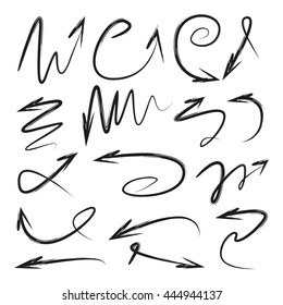 hand drawn arrows