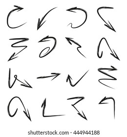 hand drawn arrows