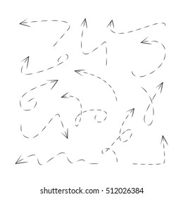 hand drawn arrows