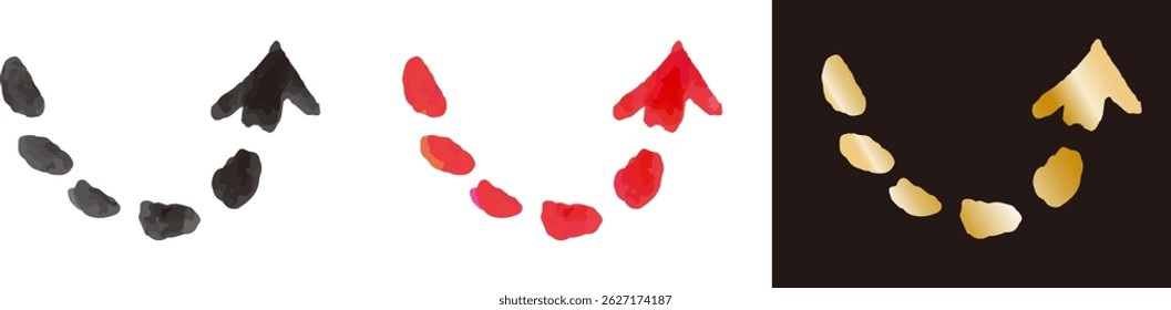 Hand drawn arrows. Brush strokes. Doodle style vector illustration. Grunge brush arrows.