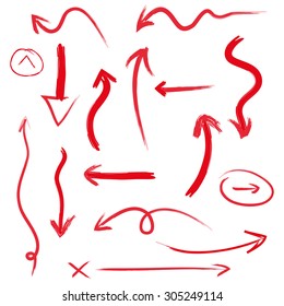 Hand Drawn Arrows, Circles and Underlines