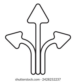  Handgezeichnete Pfeile Sammlung Set einfache flache Pfeile isoliert auf weißem Hintergrund. Pfeilsymbole und Pfeilfarbe. Aktienvektor