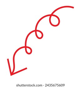 Hand drawn arrows collection Set simple flat arrows isolated on white background. Arrow mark icons and arrow paint. Hand drawn arrow vector.
