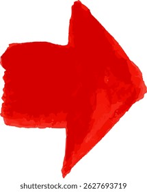 Hand drawn arrows. Doodle style vector illustration. Grunge brush arrows.