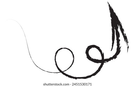 
Flechas dibujadas a mano. Textura grunge. Ilustración vectorial. Imagen con fondo blanco. 