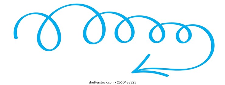 Projeto de vetor de ícones de setas desenhadas à mão. Alterna setas ícone de linhas de doodle definido