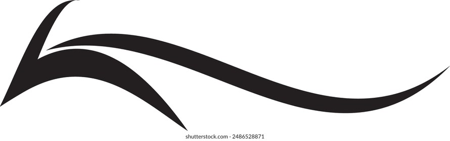Hand drawn arrows. Vector doodle icon.