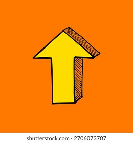 Hand Drawn Arrows Vector Illustration