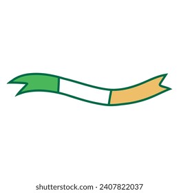 Hand drawn art of bow icon
