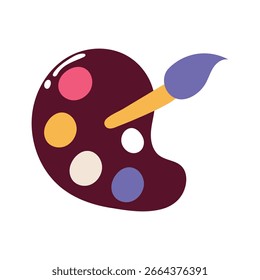 Hand Drawn Art and Design Tools Icon Set