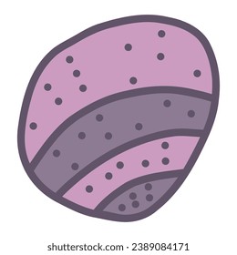Hand drawn art of seashell. Vector, illustration.
