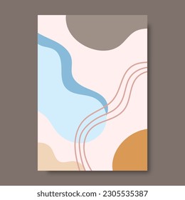 Hand drawn artistic background designs. Can be used for wall decoration, book covers, brochures, posters, flyer designs. Vector illustration