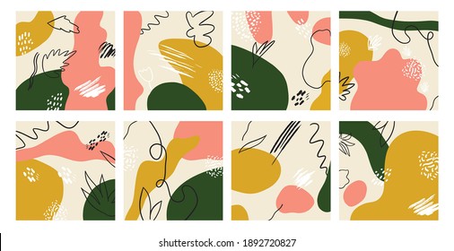 Hand drawn artistic designs, set of banners.Useable for Wedding invitation, anniversary, birthday, Valentine s day, party poster - card, brochure, or flyer design.