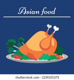 	
Hand drawn Asian food, Clipart Asian cuisine
