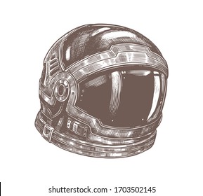 Astronaut Helmet Drawing High Res Stock Images Shutterstock