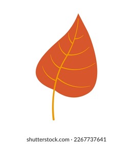 hand drawn autumn leaves illustration design