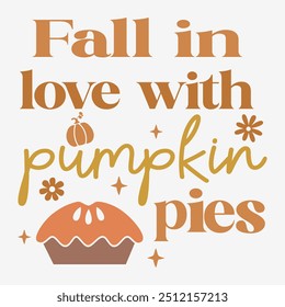 Hand drawn autumn seasonal colorful drawings and lettering vector illustration. Autumn phrases with cute and cozy decorative element