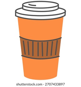 Dibujado a mano Elementos de Clima de otoño y temporada Ilustración de diseño plano