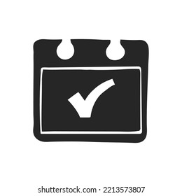 Hand drawn Available label vector illustration