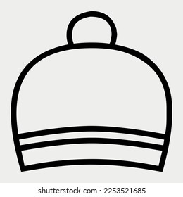 Hand Drawn Baby Cap Vector illustration