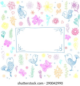 Hand drawn background