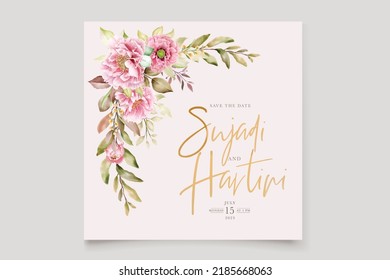 hand drawn background and frame floral design