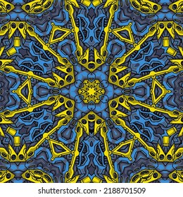 Hand drawn background Islam arabic indian ottoman motifs