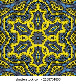 Hand drawn background Islam arabic indian ottoman motifs